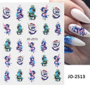 Easter Bunny Nail Stickers Playful Design for Festive Nails