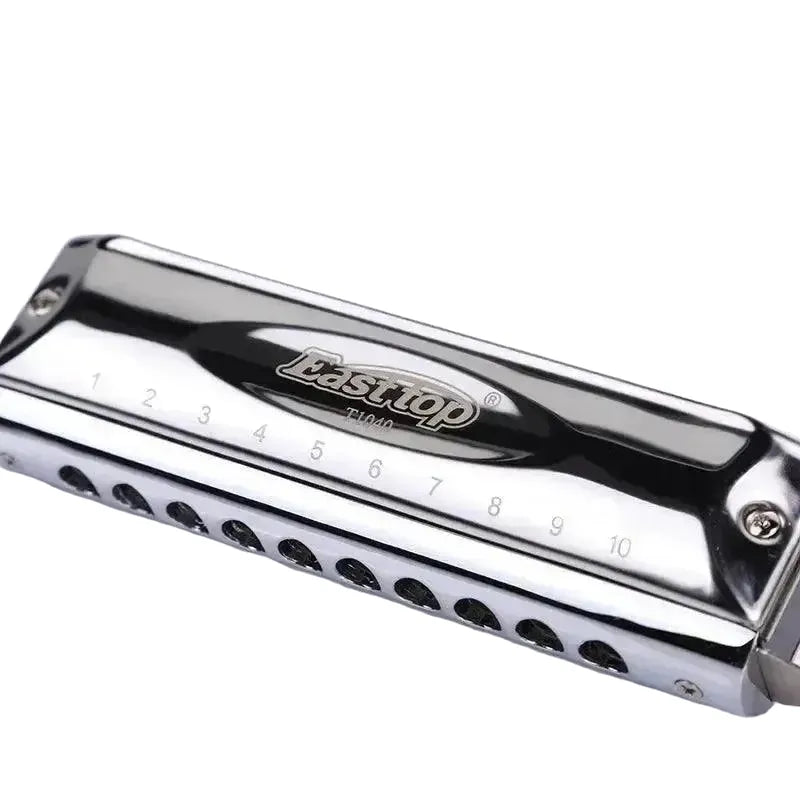 Easttop Chromatic Harmonica Key C ABS Silver - Silver product image
