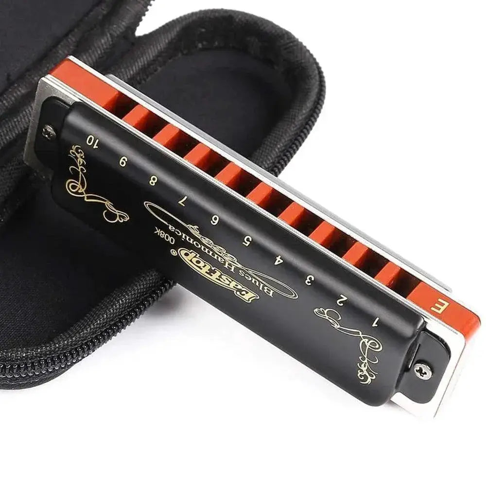 Easttop Diatonic Harmonica 10 Holes Blues Harp Key C