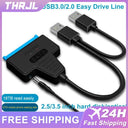 Easy Drive Line USB to SATA Adapter High Compatibility Power