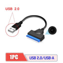 Easy Drive Line USB to SATA Adapter High Compatibility Power