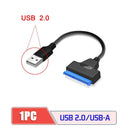 Easy Drive Line USB to SATA Adapter High Compatibility Power