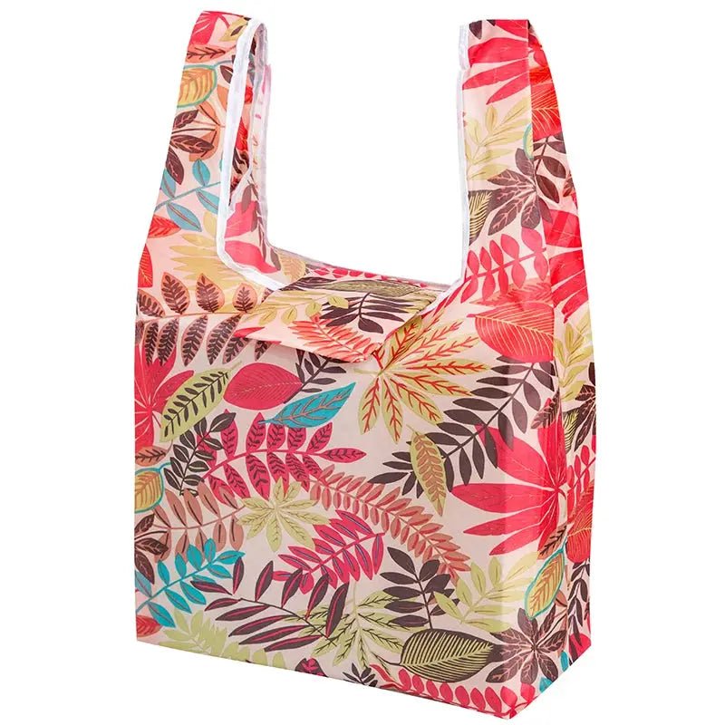 Eco Foldable Tote Bag Reusable Large Capacity Shopping Pouch For Daily Use