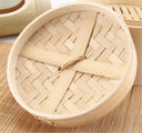 Eco-Friendly Bamboo Steamer Set for Cooking Fish Rice Vegetables