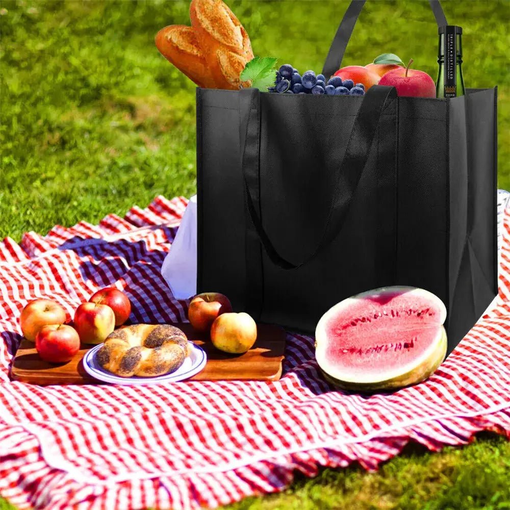 Eco Friendly Foldable Reusable Shopping Bags For Women Heavy Duty Tote