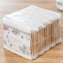 Eco-Friendly Wooden Cotton Swabs for Makeup & Crafts