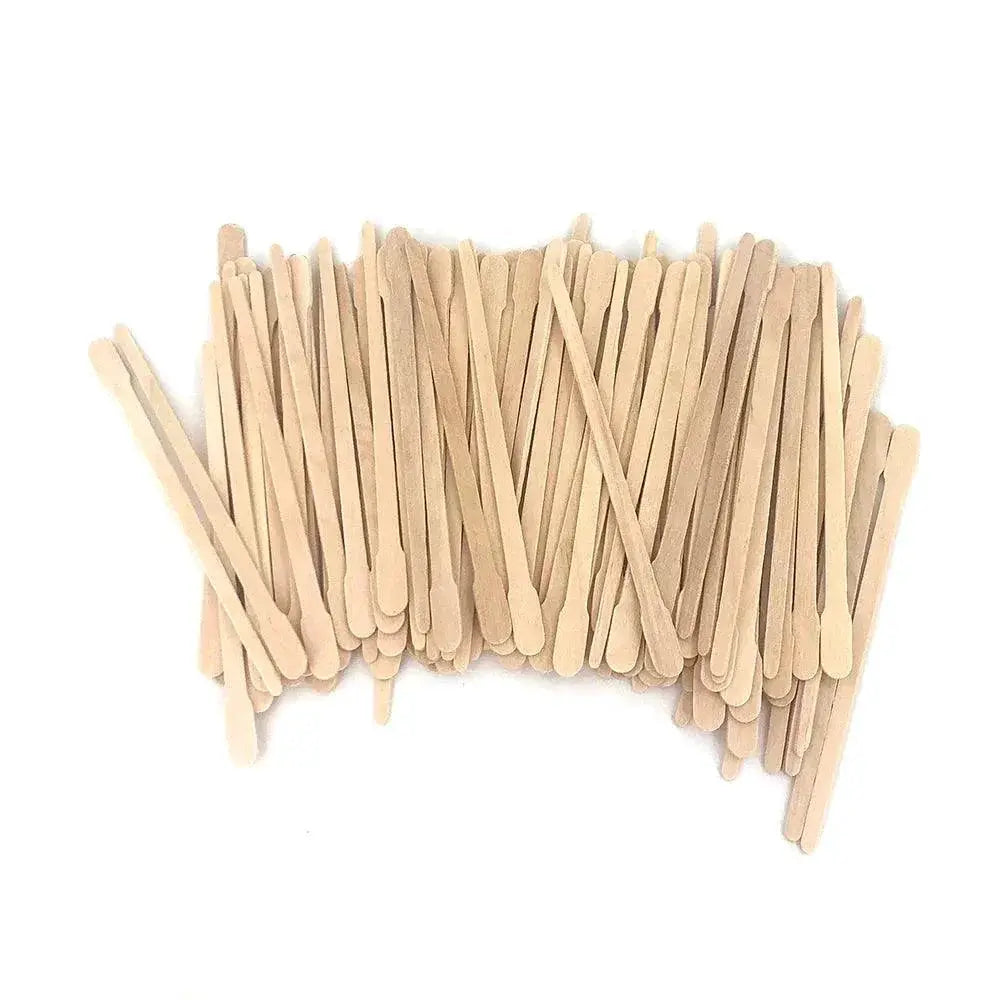 Eco Friendly Wooden Wax Spatulas For Beauty Regimen Set