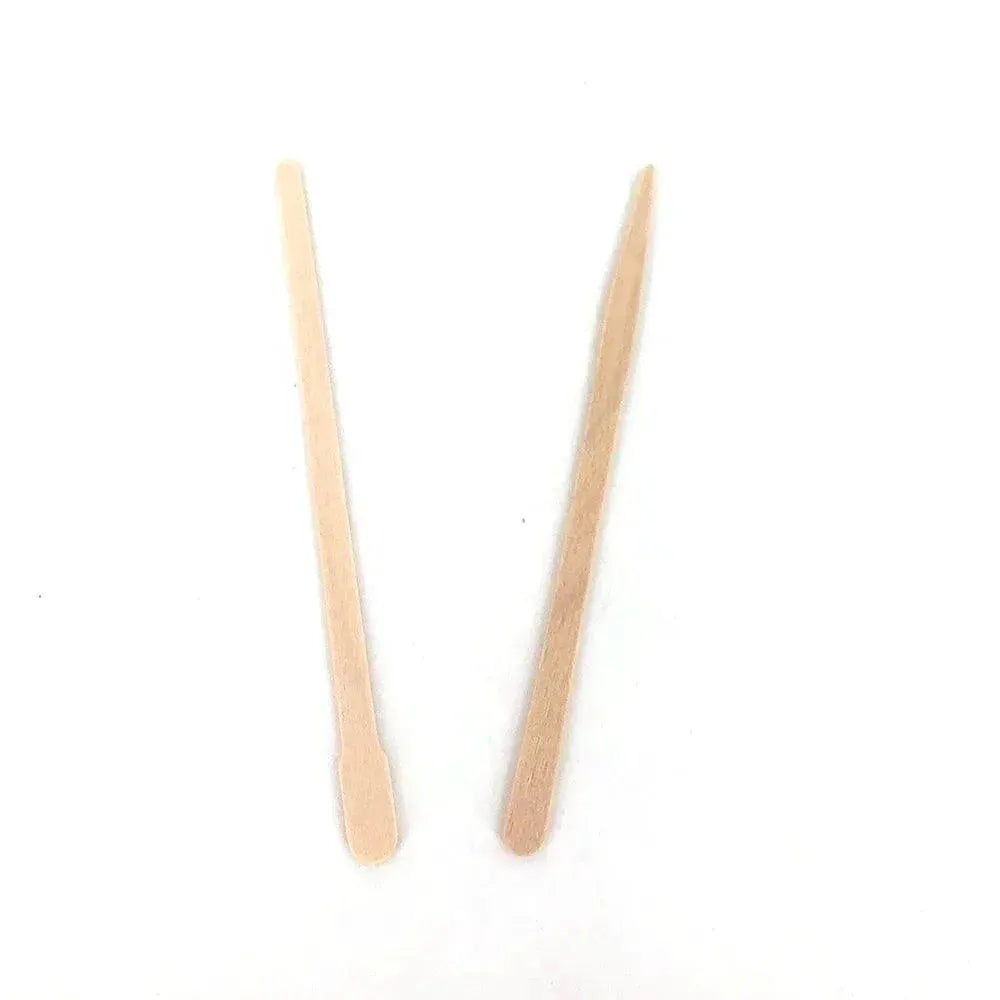 Eco Friendly Wooden Wax Spatulas For Beauty Regimen Set