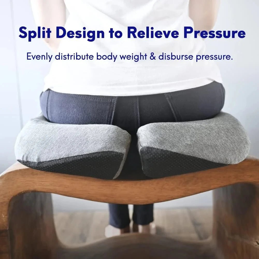 Ecofeen Tailbone Sciatica Back Pain Relief Orthopedic Memory Foam Coccyx Cushion