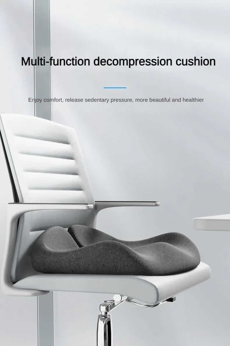 Ecofeen Tailbone Sciatica Back Pain Relief Orthopedic Memory Foam Coccyx Cushion