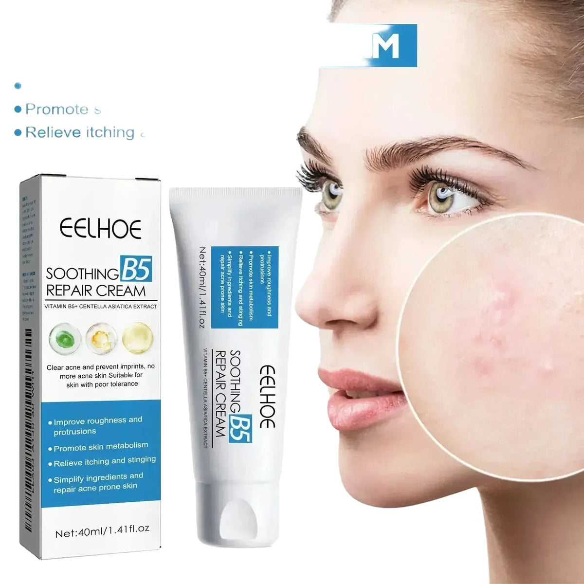 Eelhoe Repair Cream for Sensitive Skin — product view 1