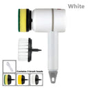 Efficient Electric Kitchen Cleaning Brush USB Rechargeable