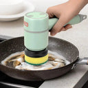 Efficient Electric Kitchen Cleaning Brush USB Rechargeable