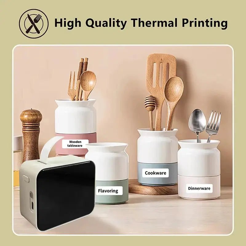Efficient Inkless Label Printer for Home