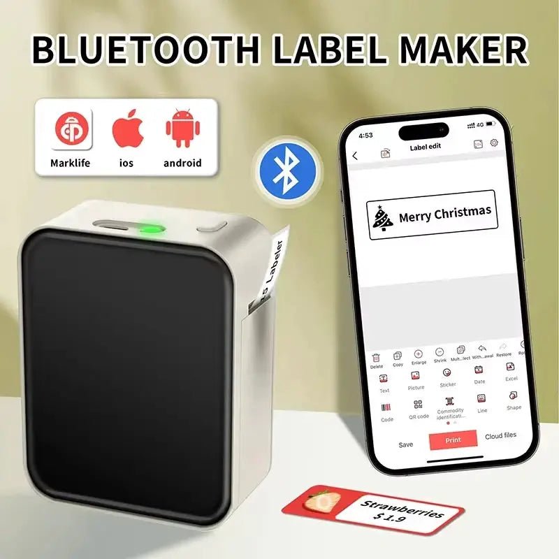 Efficient Inkless Label Printer for Home