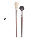 Effortless Blending Goat Hair Eye Makeup Brushes Set 6 Pieces