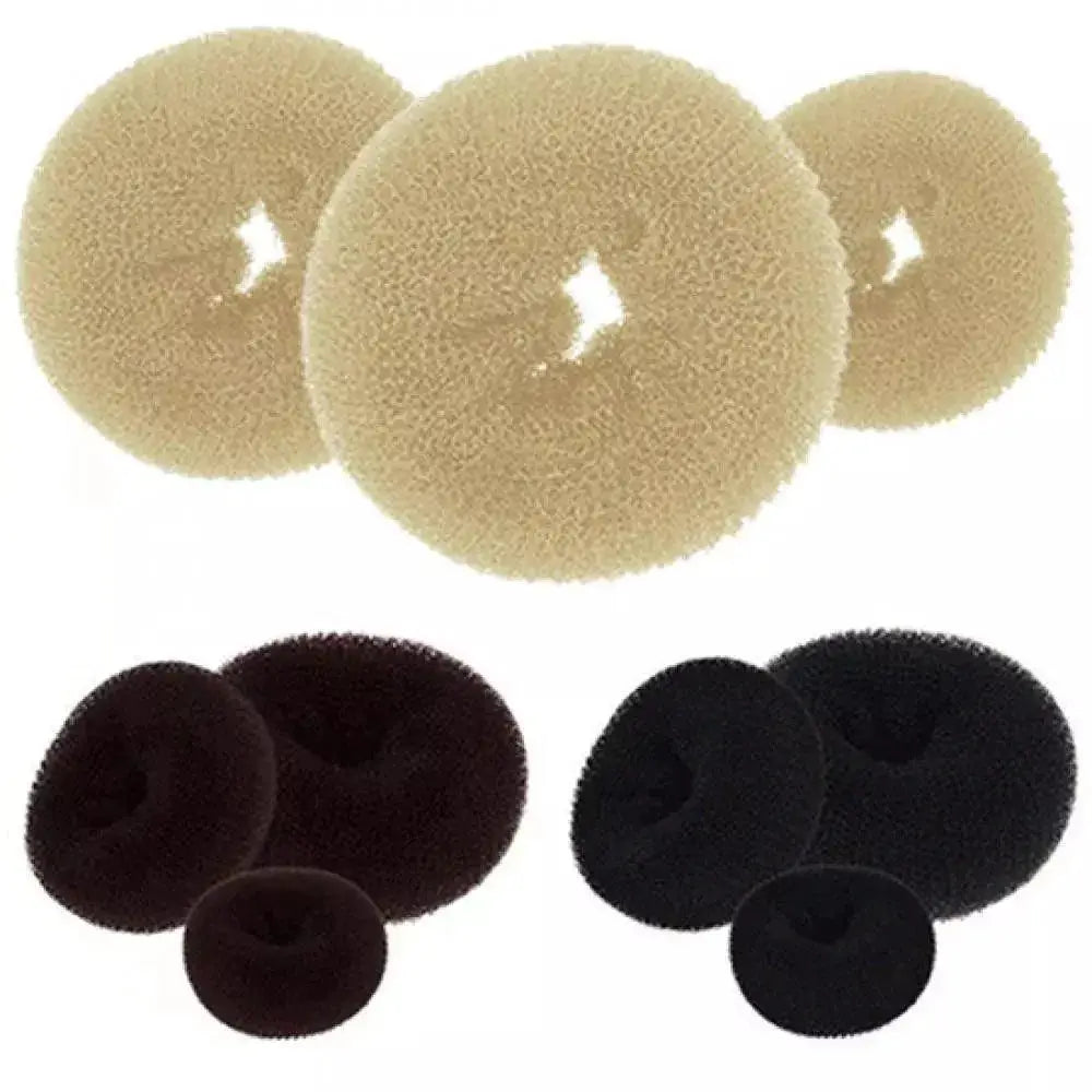 Effortless Hair Bun Styling Tool For Chic Updos Foam Donut