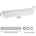 Effortless Punch-Free Plastic Wrap Dispenser with Sharp Cutter