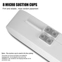 Effortless Punch-Free Plastic Wrap Dispenser with Sharp Cutter