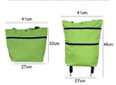 Effortless Foldable Cart for Shoppers