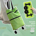 Effortless Foldable Cart for Shoppers