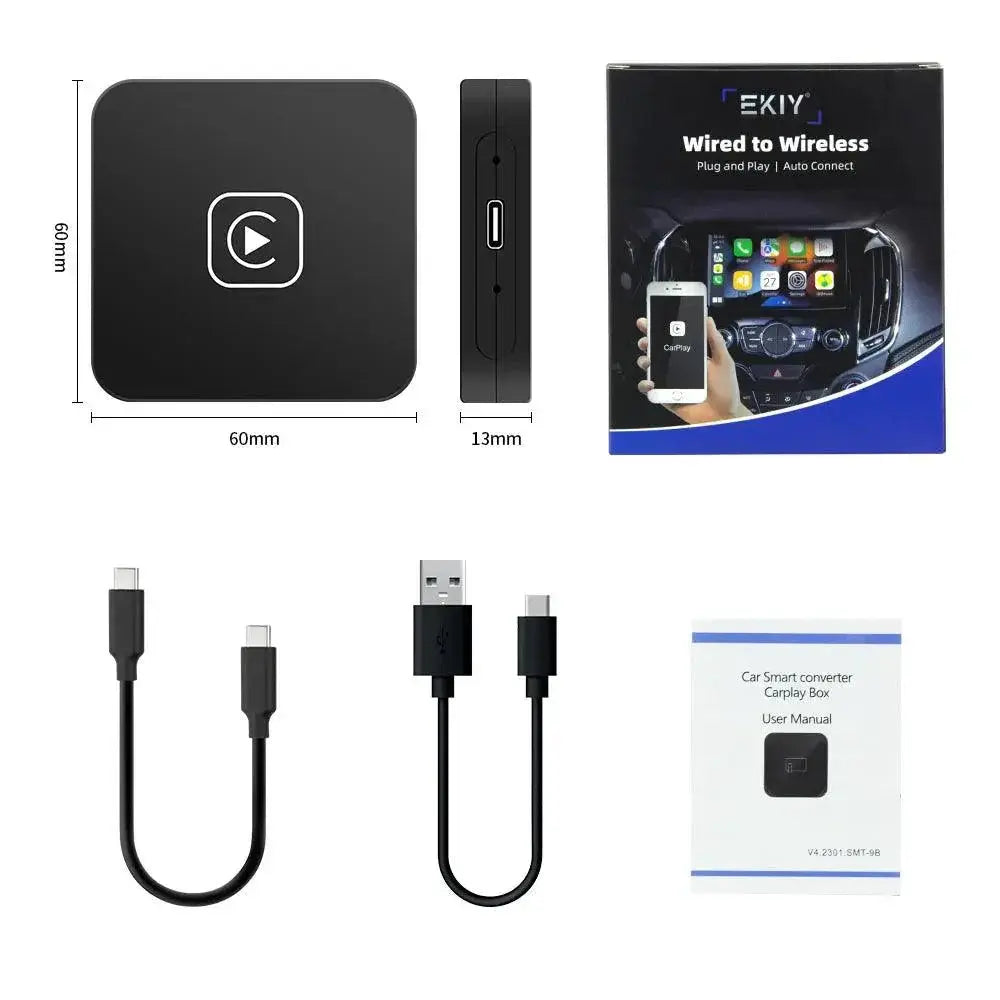 EKIY A1 Mini Wireless CarPlay for Multiple Car Brands