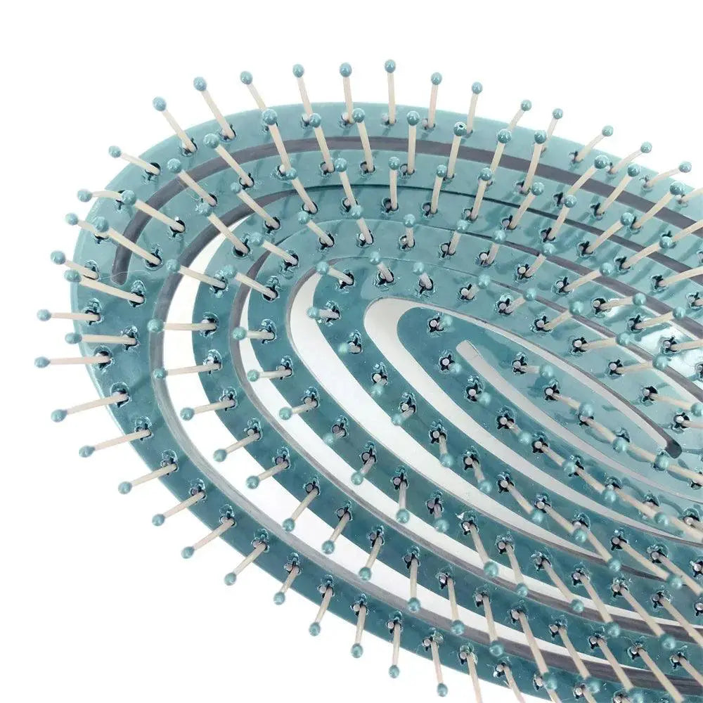 Elastic Massage Comb Hair Brush And Scalp Massager