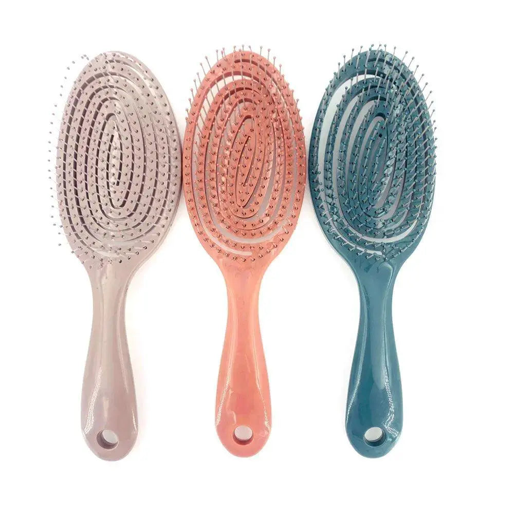 Elastic Massage Comb Hair Brush And Scalp Massager