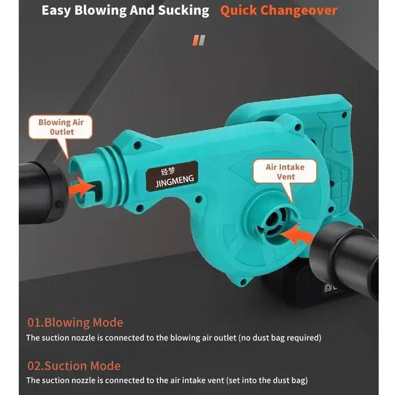 Electric Cordless Air Blower For Garden And Home Cleaning