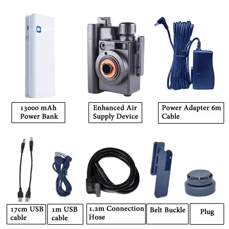 Auxiliary Air Supply 6800 Respirator For Work Safety