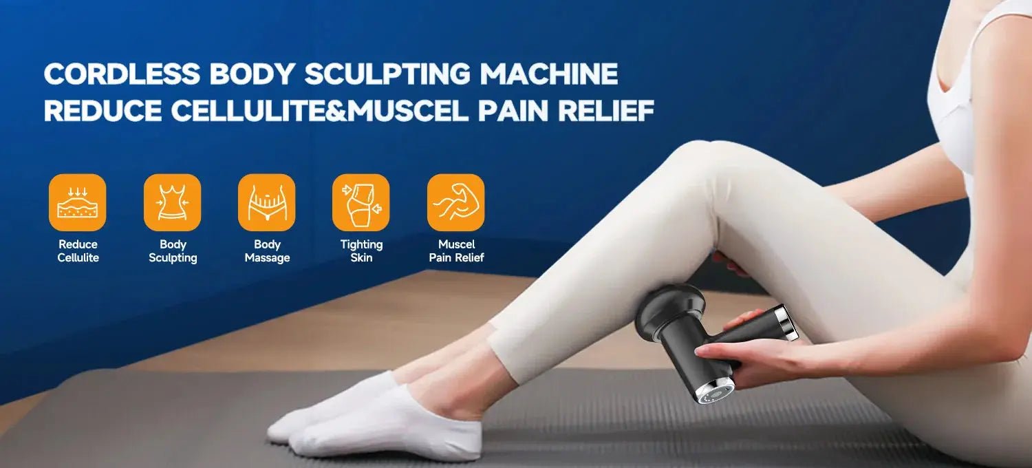 Electric Body Sculpting Machine 5 Heads Cellulite Massager Body Massage Relax