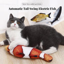 Electric Cat Toy Fish Swing Dance USB Charging Fun Toy