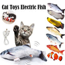 Electric Cat Toy Fish Swing Dance USB Charging Fun Toy