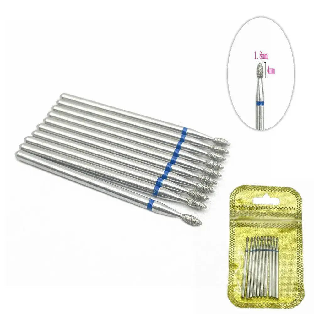 Electric Diamond Manicure Drills Set With Nail Art Bits Kit