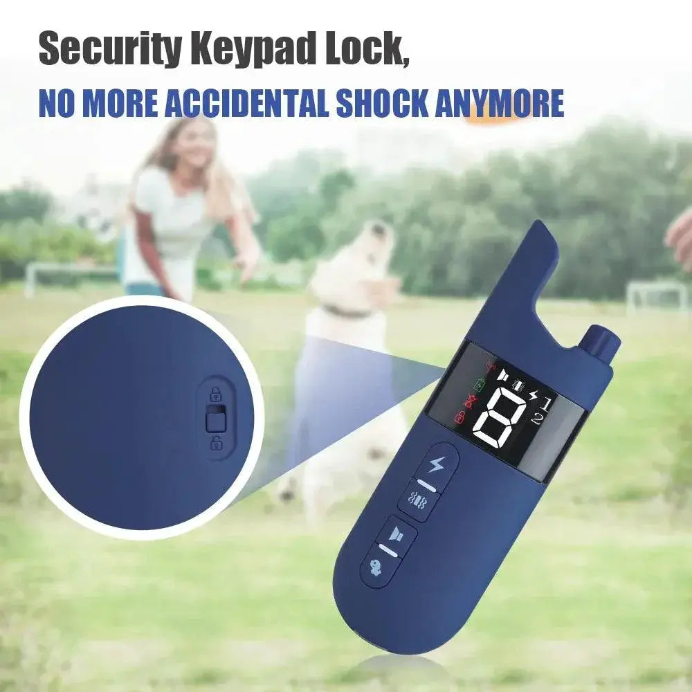 Electric Dog Training Collar Remote Shock Vibration IP7