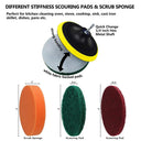 Electric Drill Brush Kit for All-Purpose Cleaning Scrubber