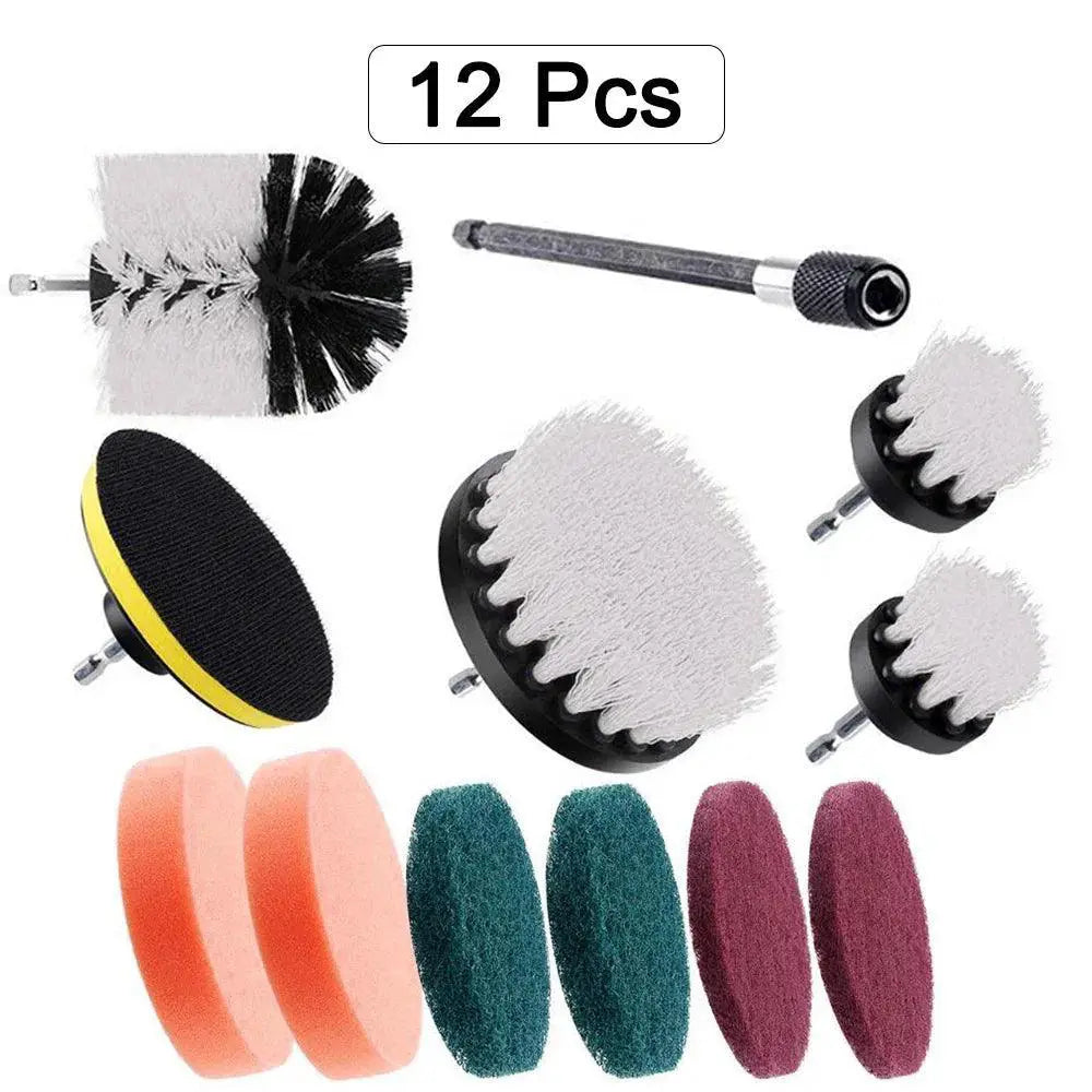 Electric Drill Brush Kit for All Purpose Cleaning Scrubber
