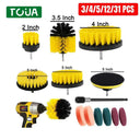 Electric Drill Brush Kit for All-Purpose Cleaning Scrubber