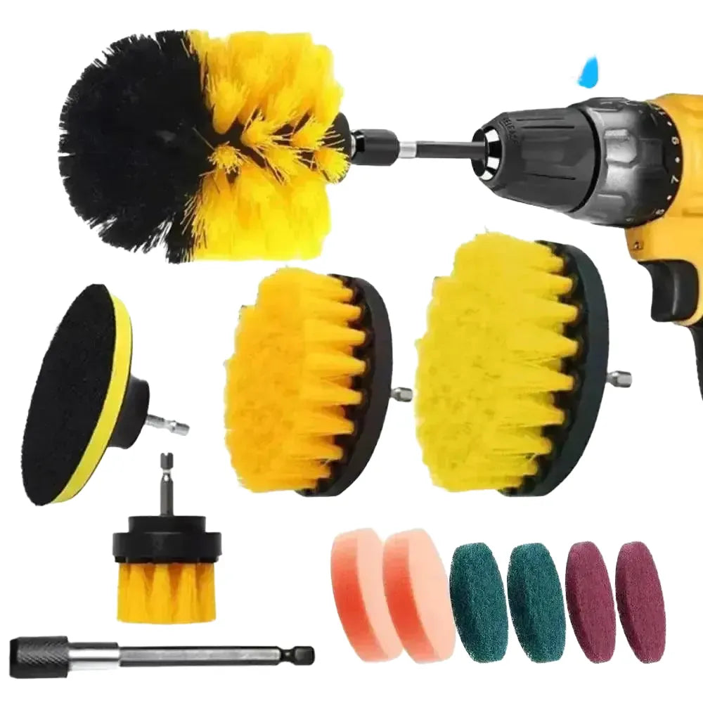 Drill Brush Set for Industrial Cleaning — product view 1