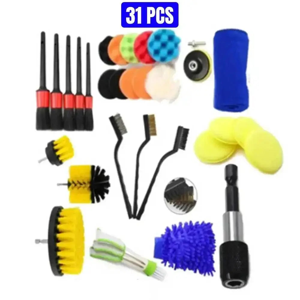 Electric Drill Brush Set for Fast Cleaning Power Scrubber