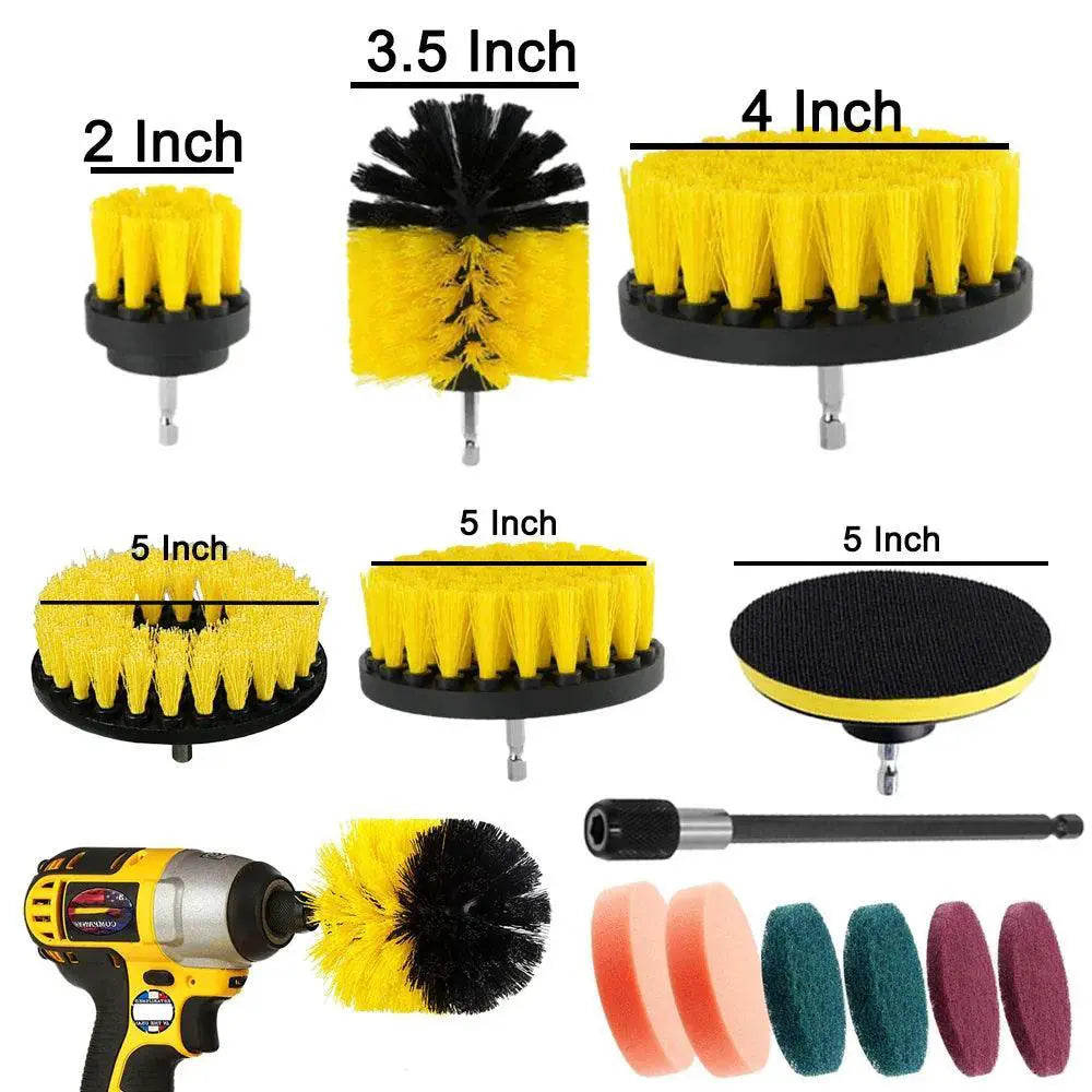 Electric Drill Brush Set for Fast Cleaning Power Scrubber