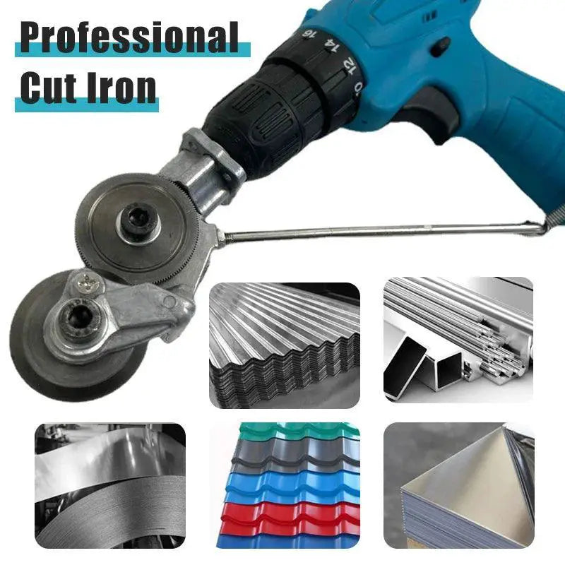 Electric Drill Converter Shears Nibbler Plate Cutter Tool