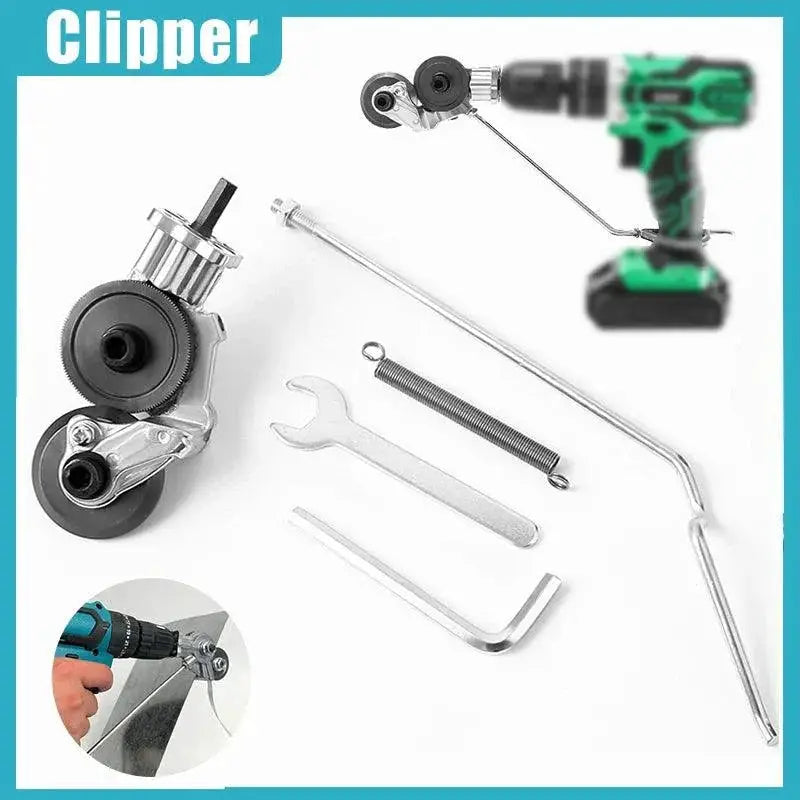 Electric Drill Converter Shears Nibbler Plate Cutter Tool