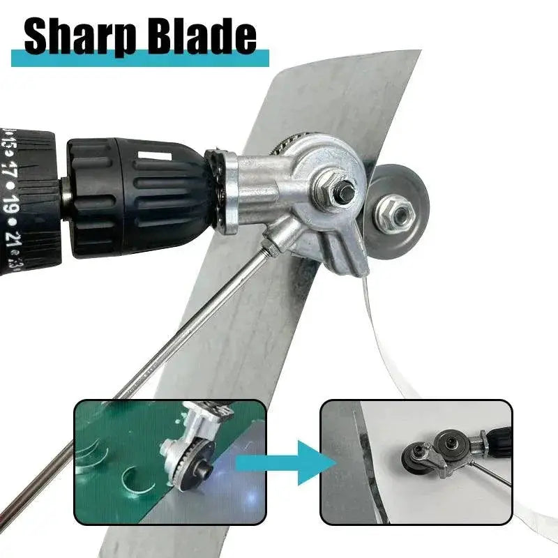 Electric Drill Converter Shears Nibbler Plate Cutter Tool
