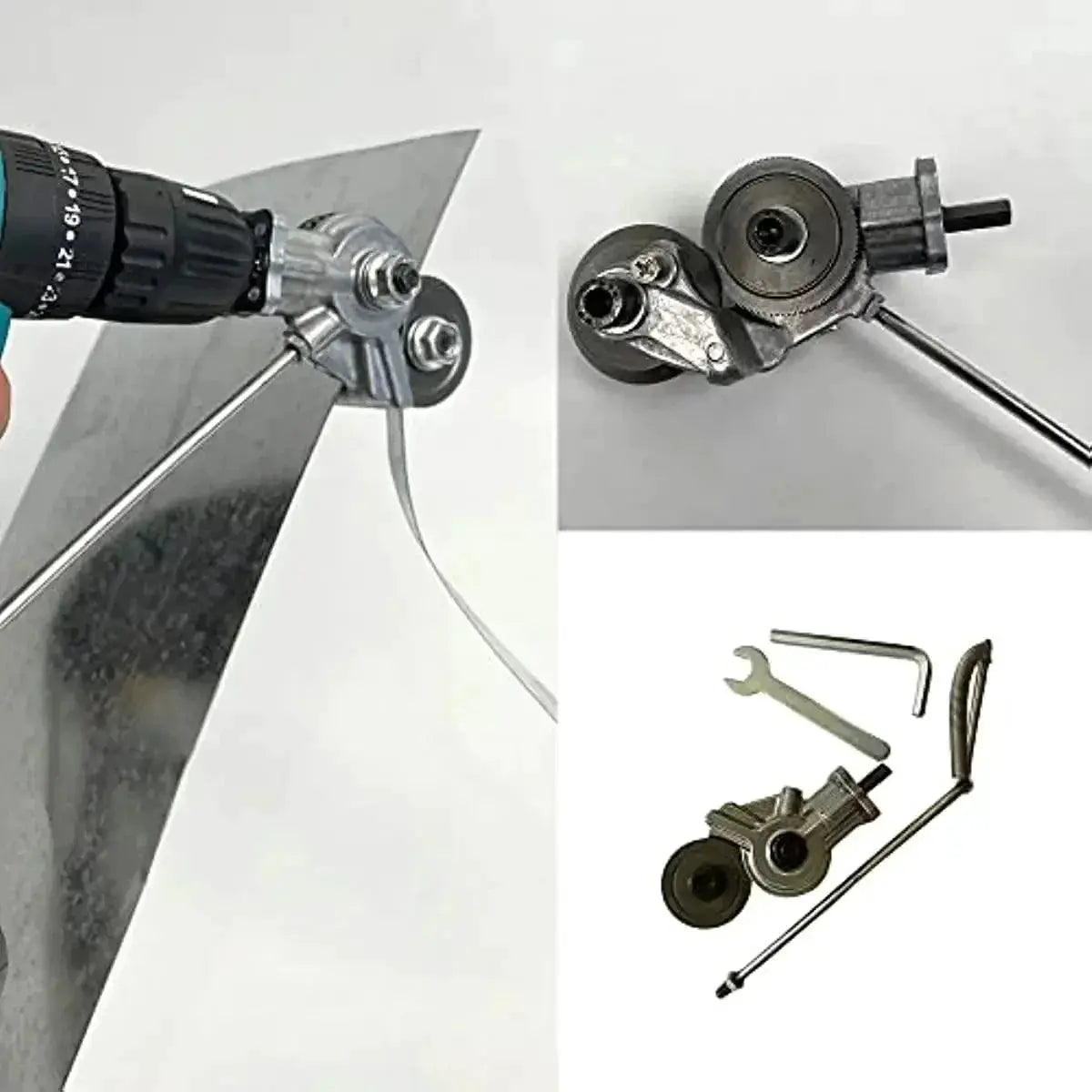 Electric Drill Cutter Attachment Metal Double Headed Tool