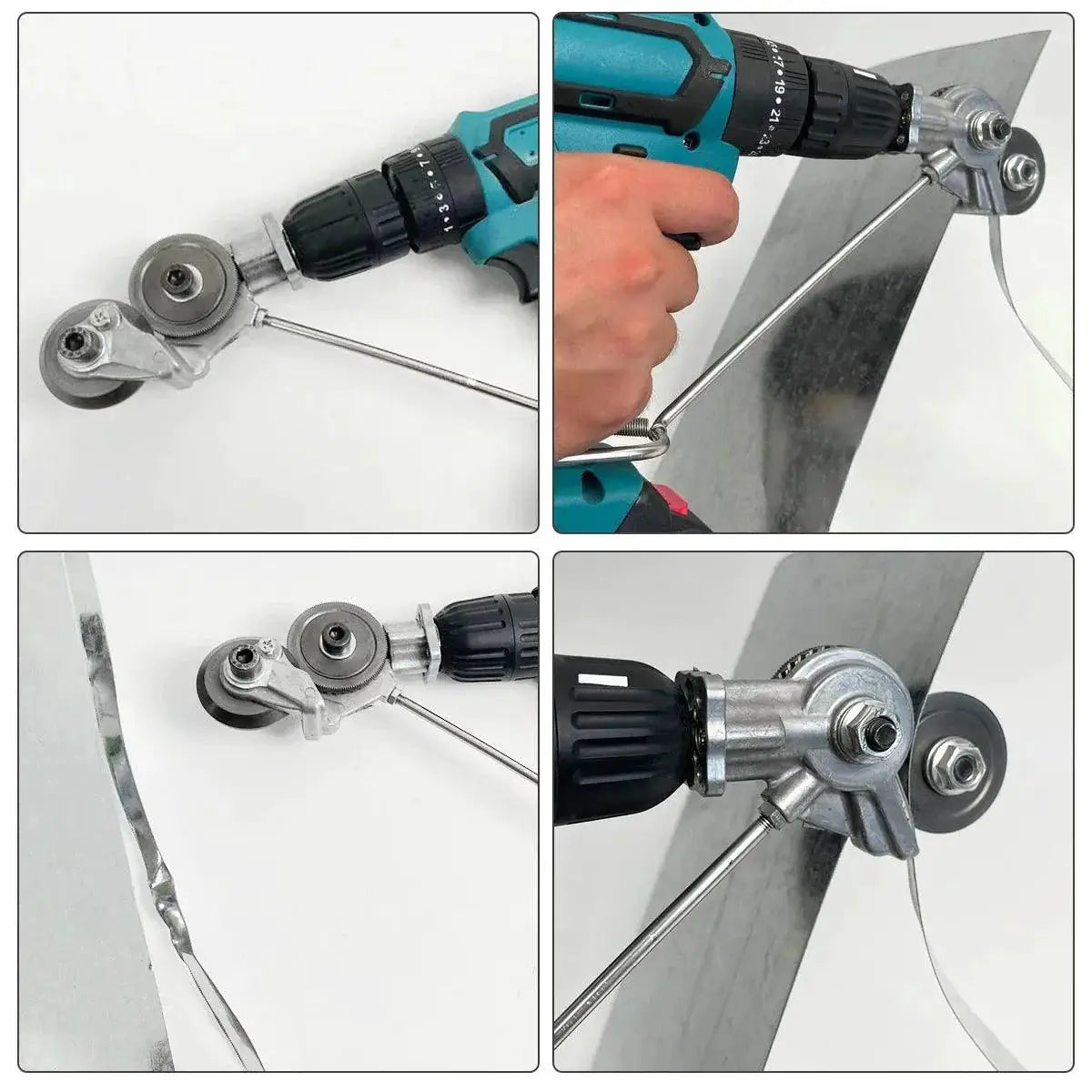 Electric Drill Metal Cutter Attachment for Precise Cutting