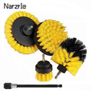 Electric Drill Scrubber Brush Set for Multi-Surface Cleaning