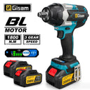 Electric Impact Wrench: Professional Brushless Tool 18V