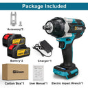 Electric Impact Wrench: Professional Brushless Tool 18V