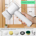 Effortless Cordless Kitchen Scrubber